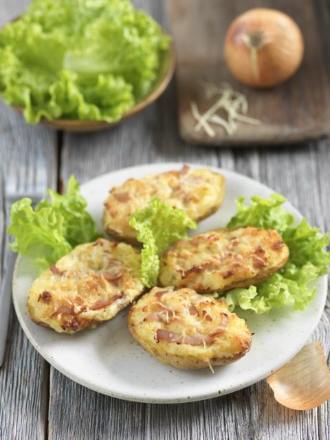 Pommes de terre rôties au bacon et à l'emmental - Recette à Prix Engagés Mars 2024 Pommes de terre rôties au bacon et à l'emmental - Recette à Prix Engagés Mars 2024