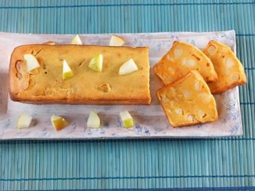 Gâteau au flan à la vanille et à la poire Gâteau au flan à la vanille et à la poire