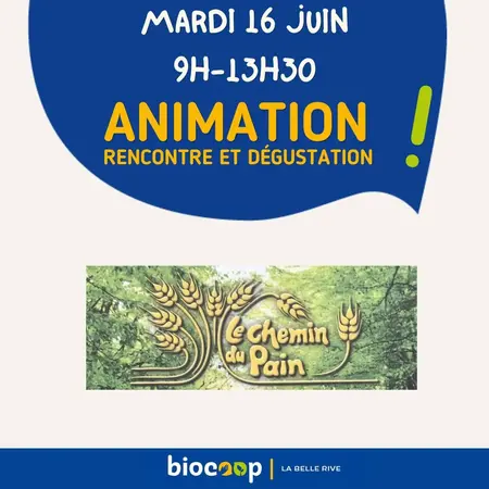 Animation Chemin du Pain 😋​