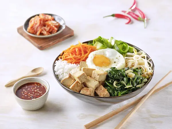 Bibimbap au tofu
